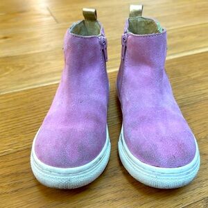 Mini Boden girl leather booties